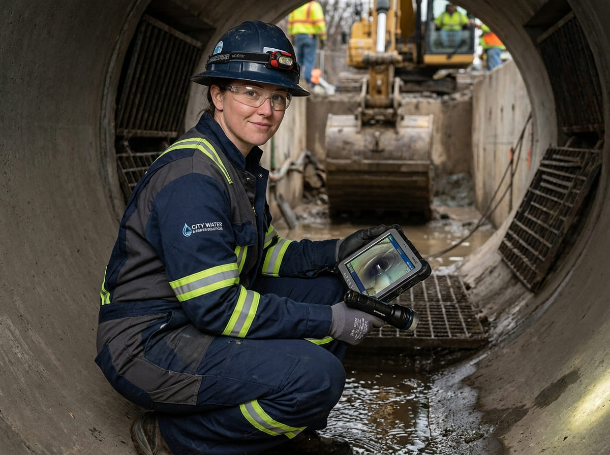 Sewer Line Inspection & Replacement in Tipton